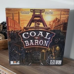 🎲🏭 Coal Baron Board Game Brand New, Factory Sealed! Perfect family game night